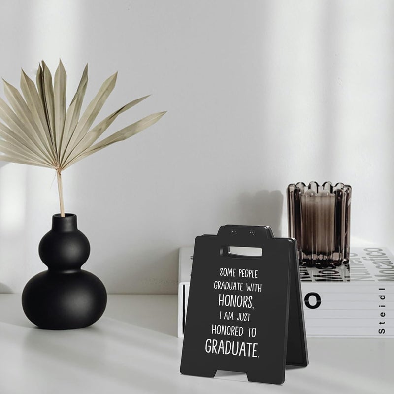 MAMAGIFTREE Funny Graduation Gifts for Friends, Congratulations Gift for Her, Him College Graduates - Sarcastic Graduation Sign - Ideal for Graduation Party Decor - Image 5
